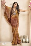 Meghlata By Vallabhi Moss Chiffon Printed Saree Wholesale Suppliers In India